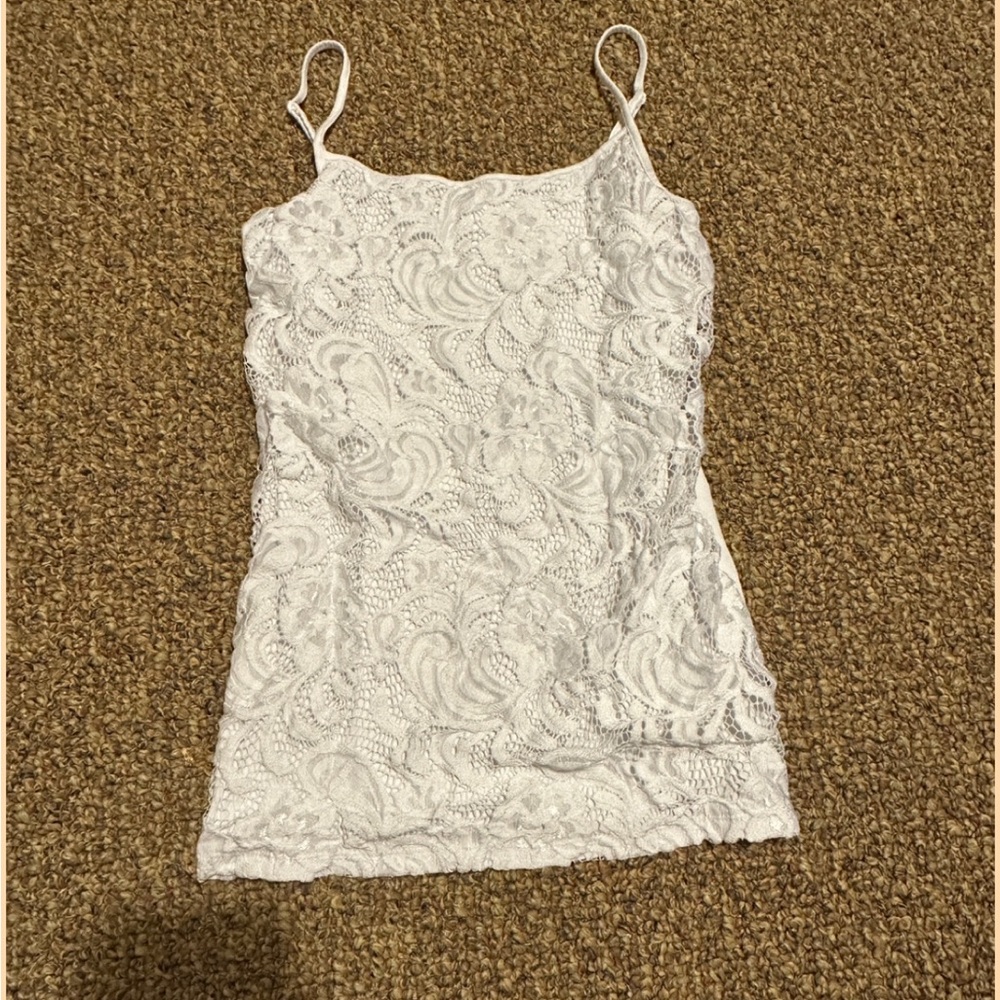 Lace tank top